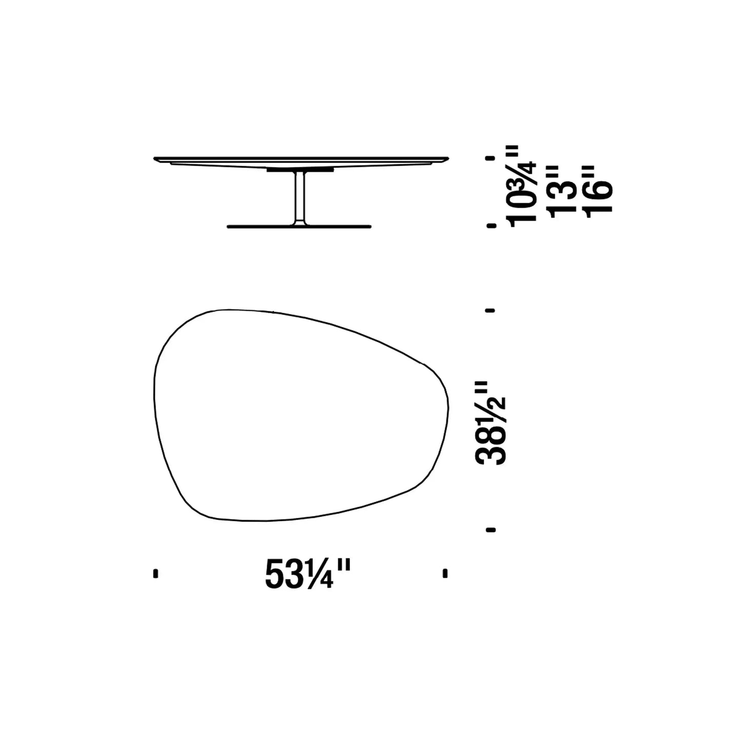 Phoenix Low Table with Metal Base and Laminam Top (0HZ+0HP) | Moroso | JANGEORGe Interior Design