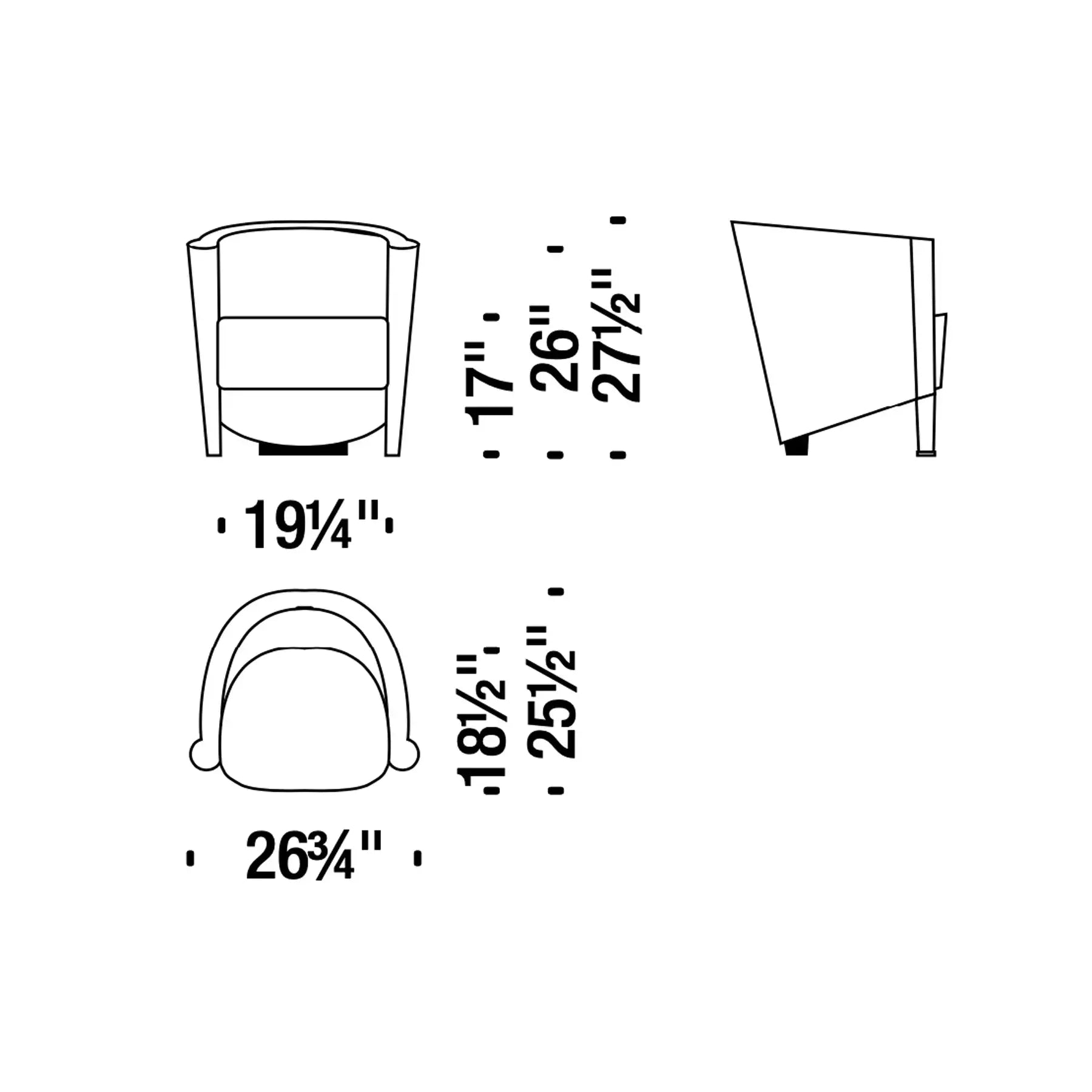 Rich Small Armchair | Moroso | JANGEORGe Interior Design
