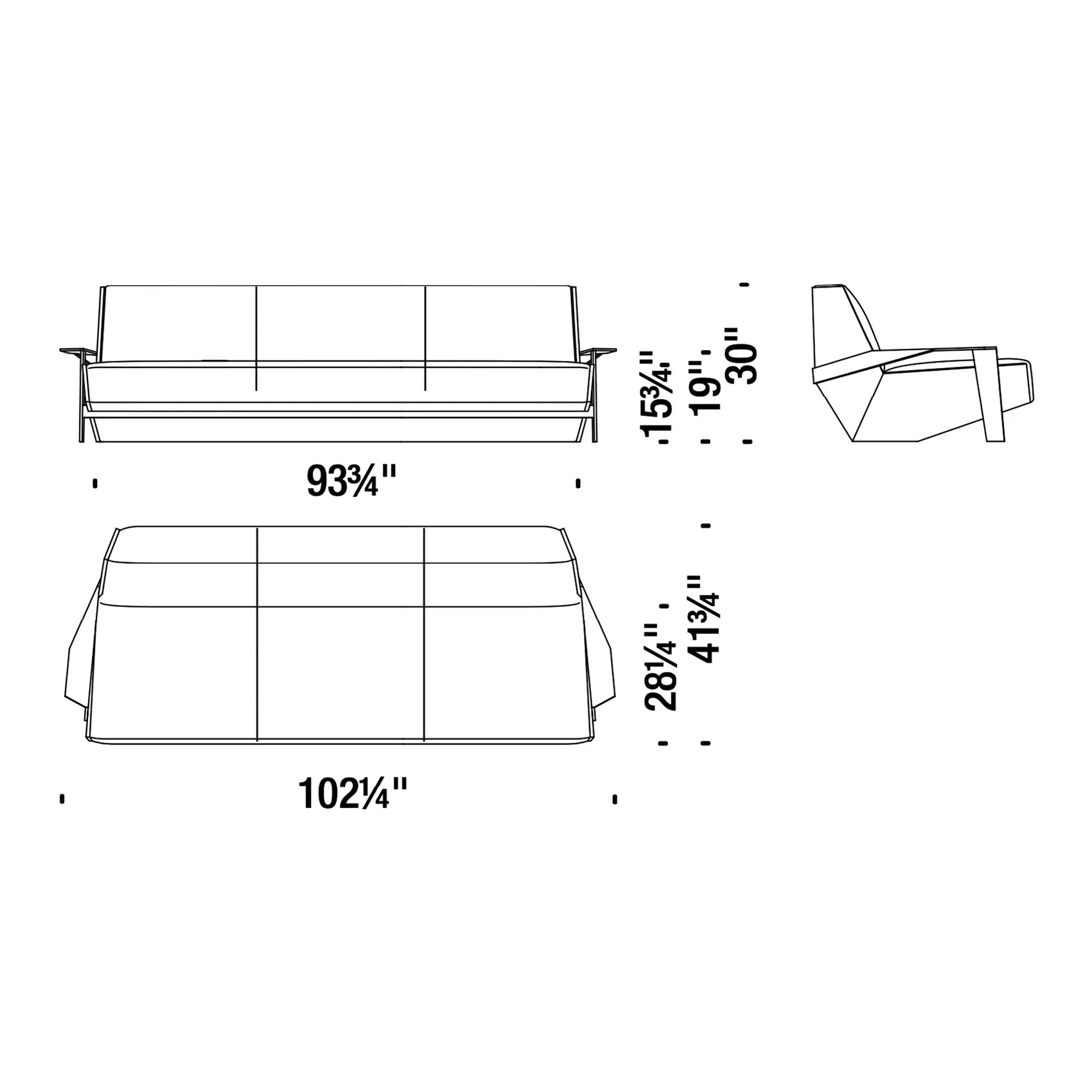Silver Lake Sofa | Moroso | JANGEORGe Interior Design