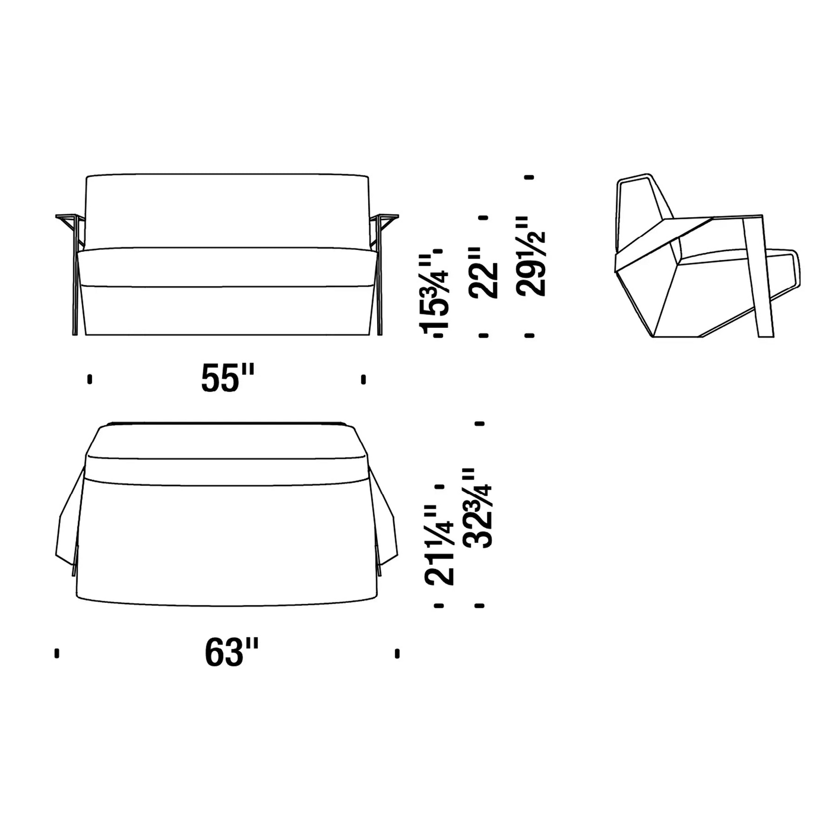 Silver Lake Sofa | Moroso | JANGEORGe Interior Design