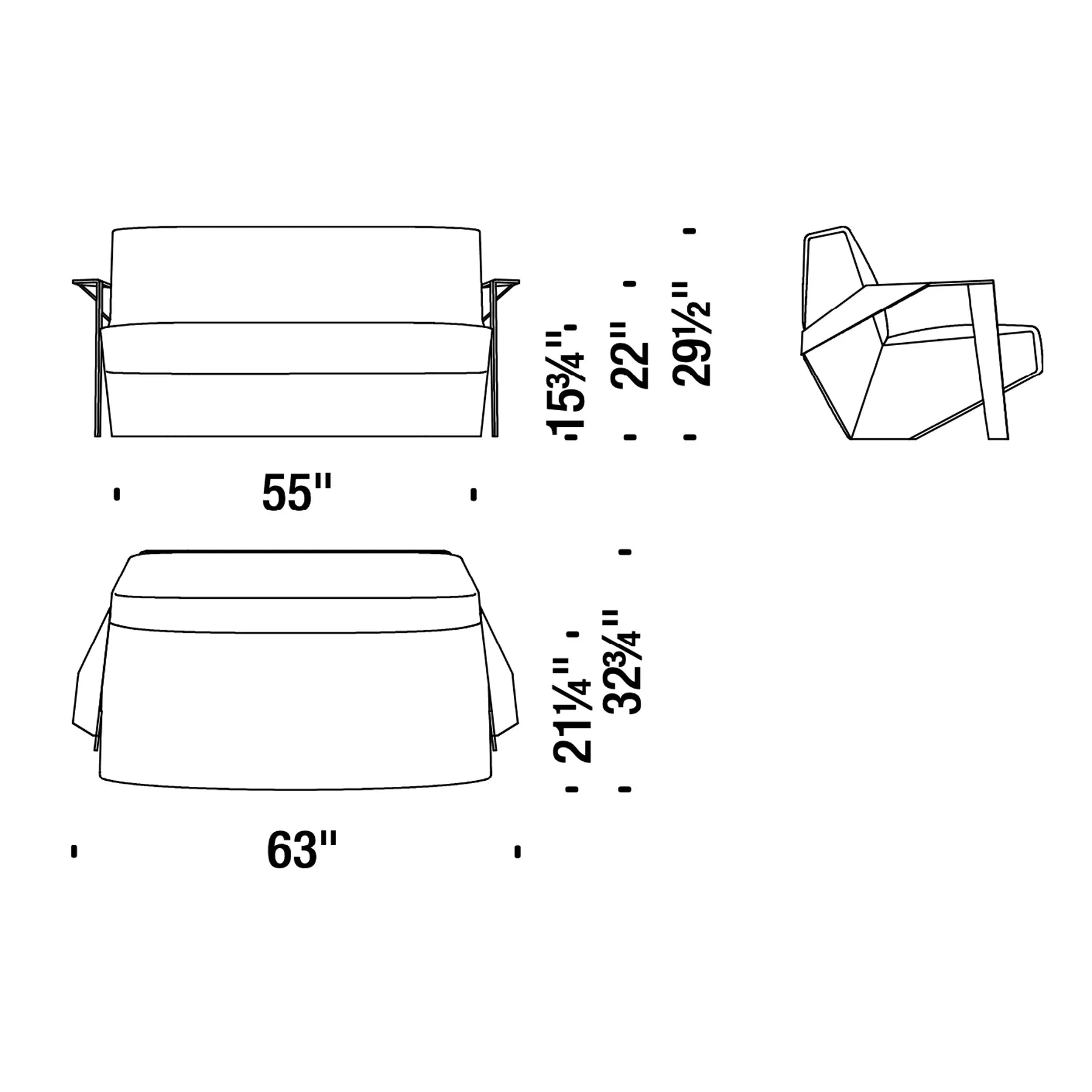 Silver Lake Sofa | Moroso | JANGEORGe Interior Design