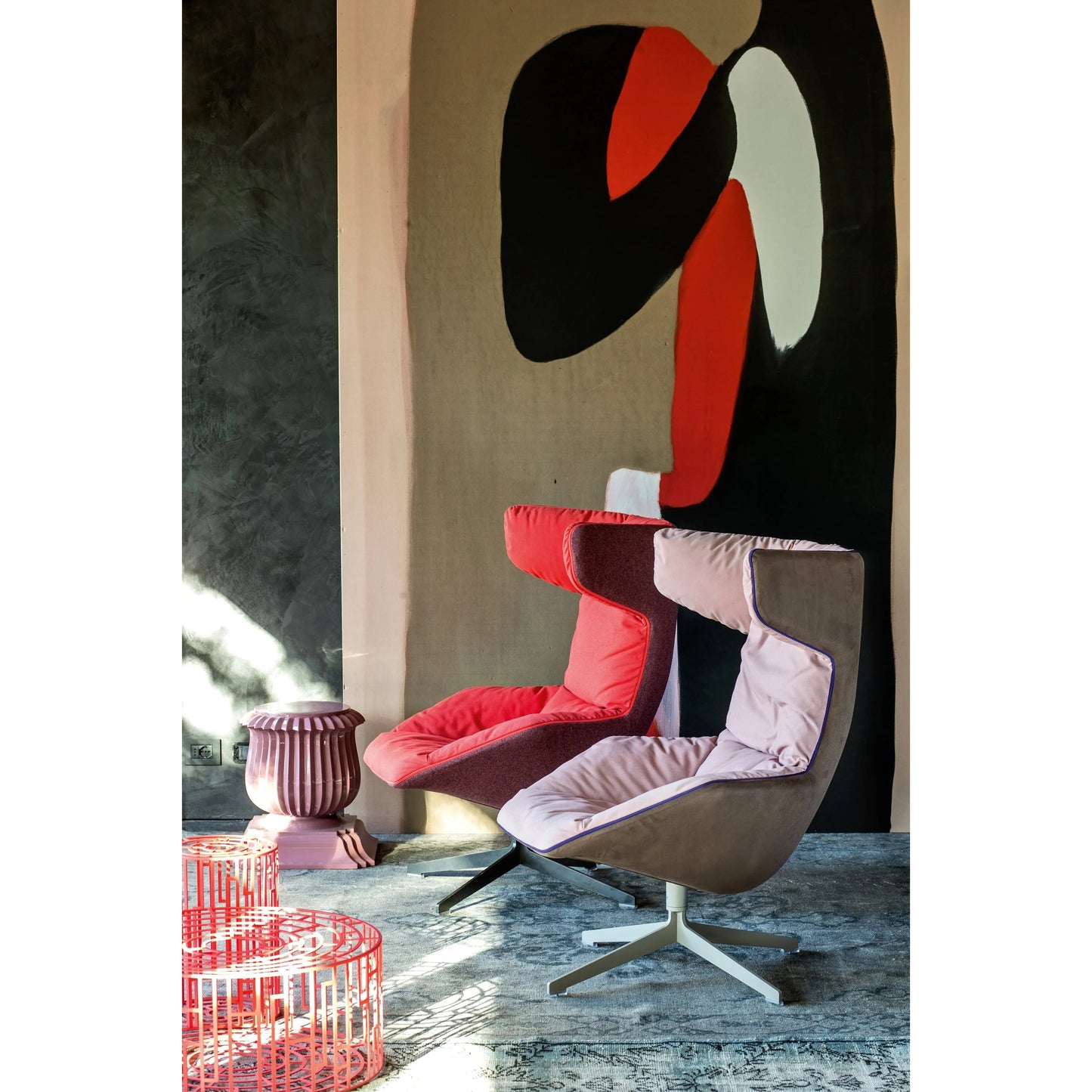 Take a Line for a Walk Armchair | Moroso | JANGEORGe Interior Design