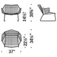 Tropicalia Armchair | Moroso | JANGEORGe Interior Design