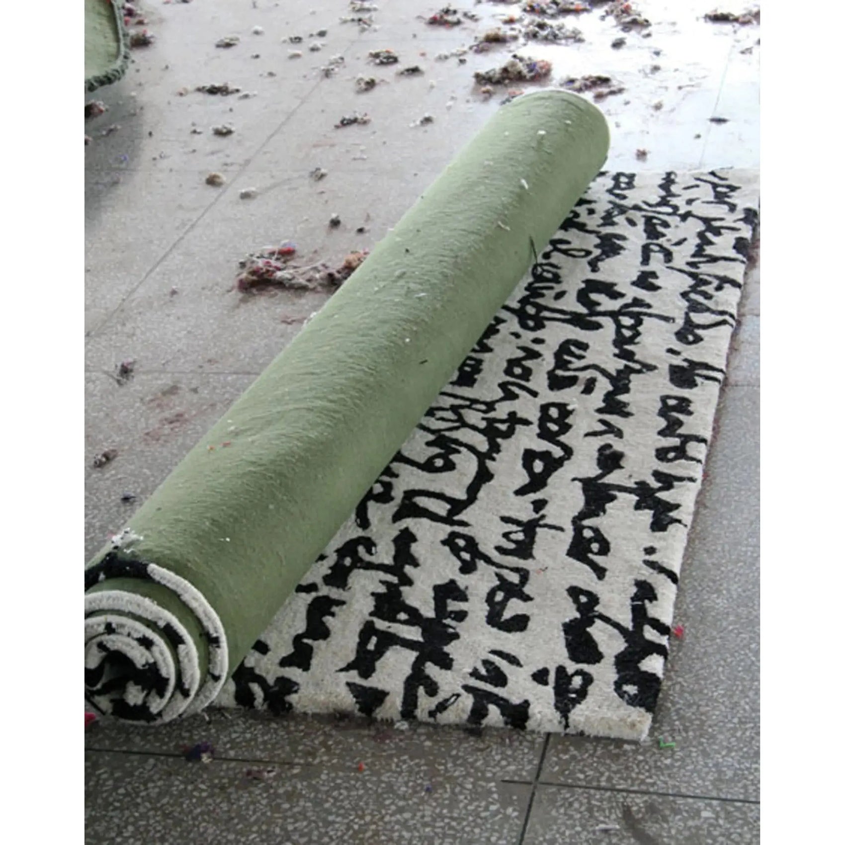 Black on White Rug, Manuscrit | Nanimarquina | JANGEORGe Interior Design