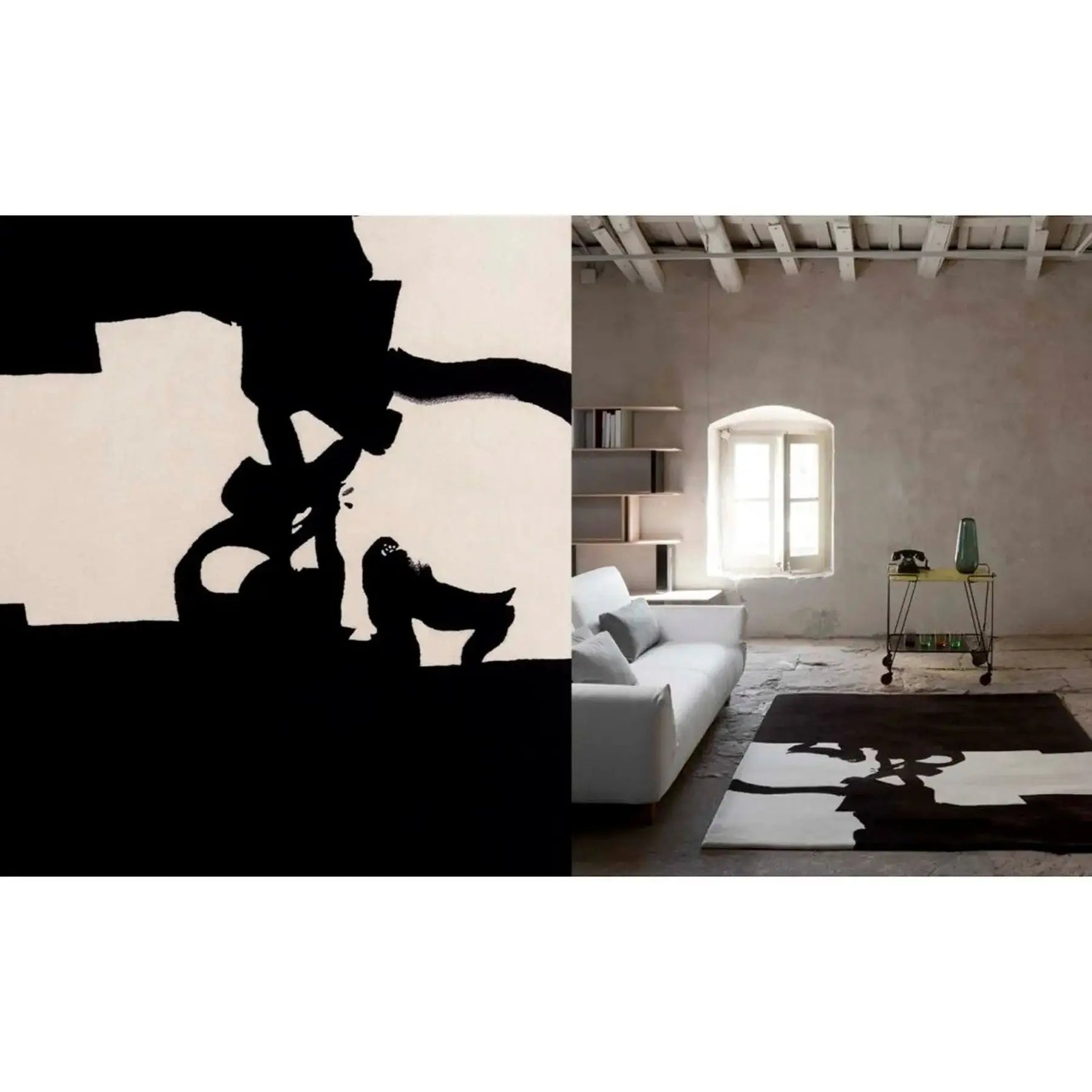 Chillida Collage 1966 Rug | Nanimarquina | JANGEORGe Interior Design