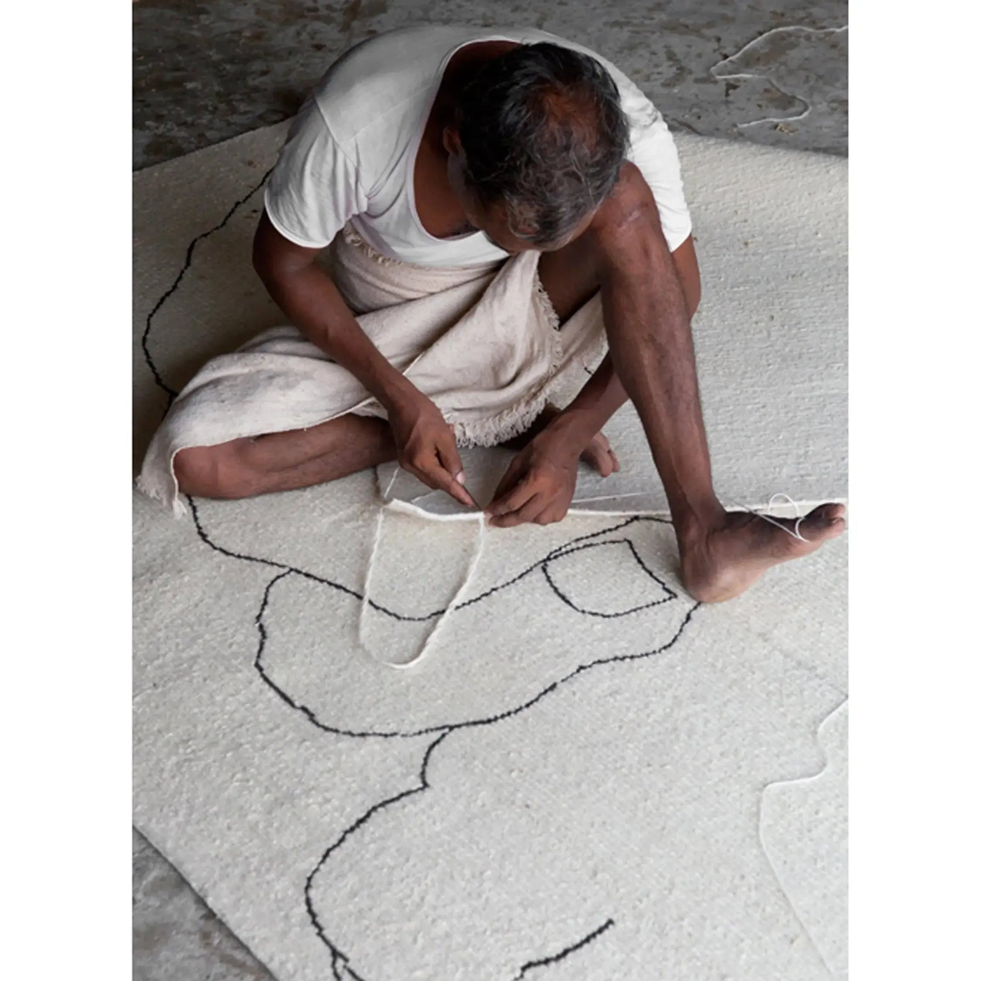 Chillida Mano 1993 Rug | Nanimarquina | JANGEORGe Interior Design