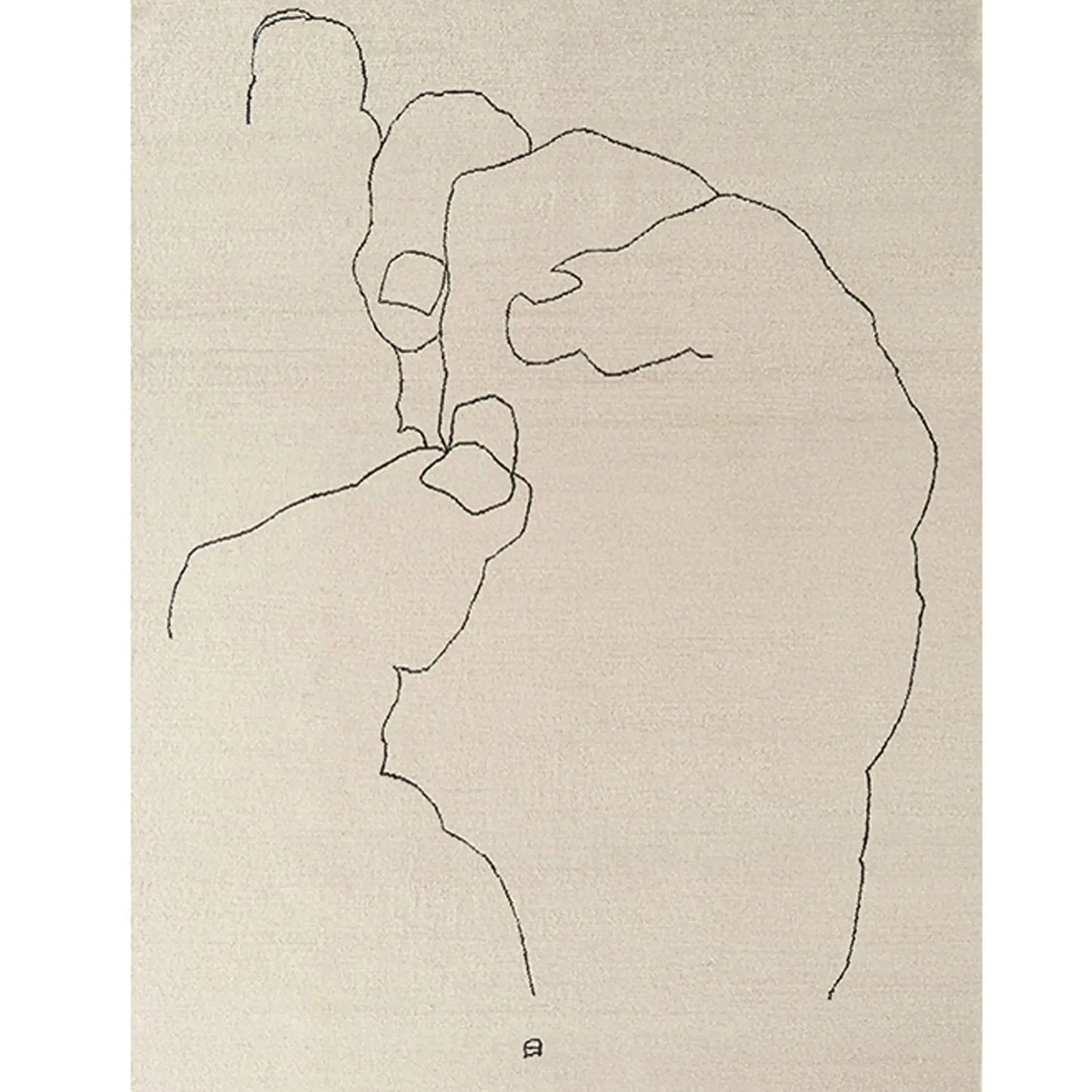 Chillida Mano 1993 Rug | Nanimarquina | JANGEORGe Interior Design