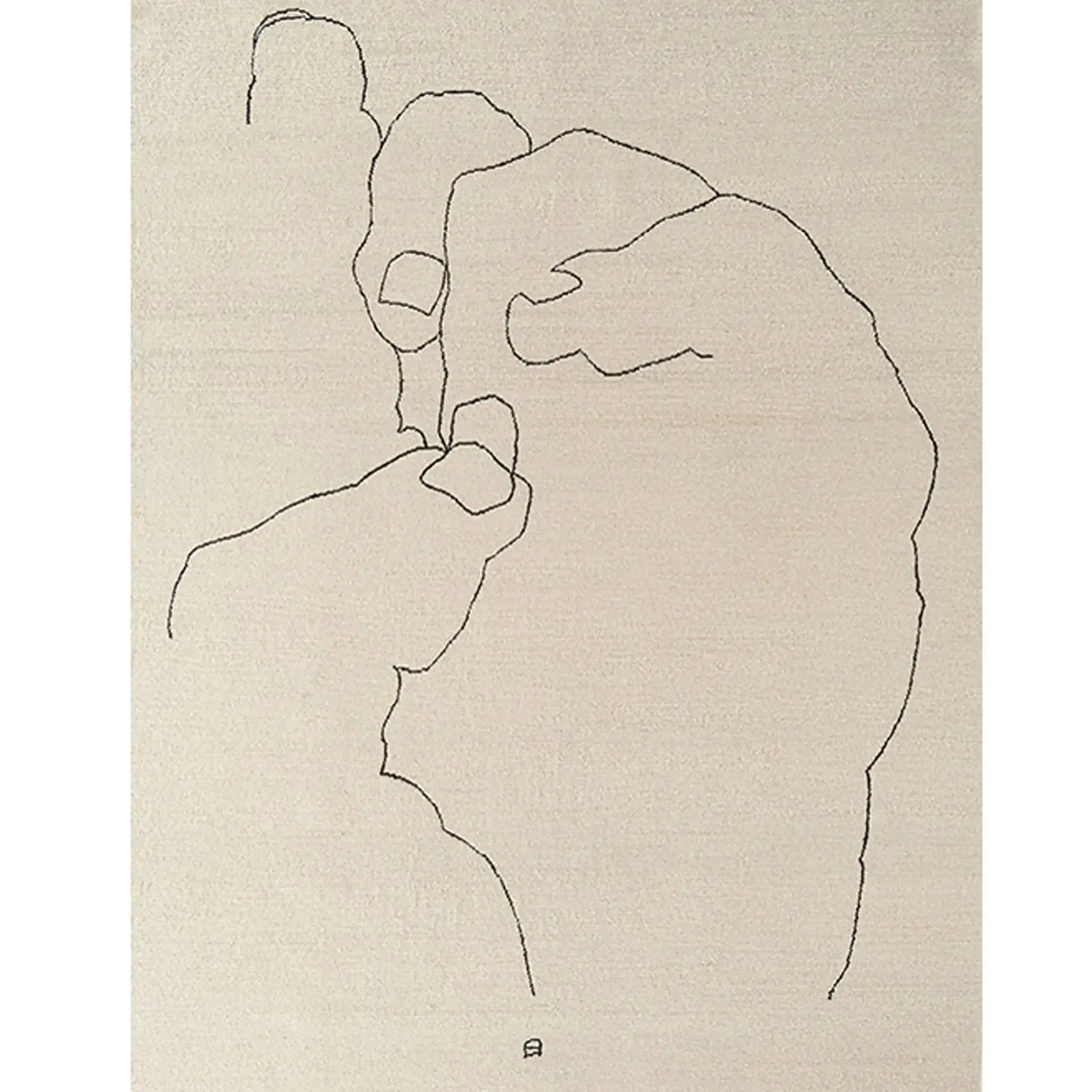 Chillida Mano 1993 Rug | Nanimarquina | JANGEORGe Interior Design