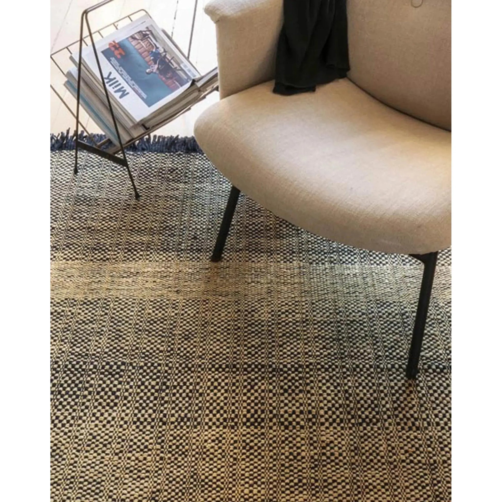Tres Texture Gold Rug | Nanimarquina | JANGEORGe Interior Design