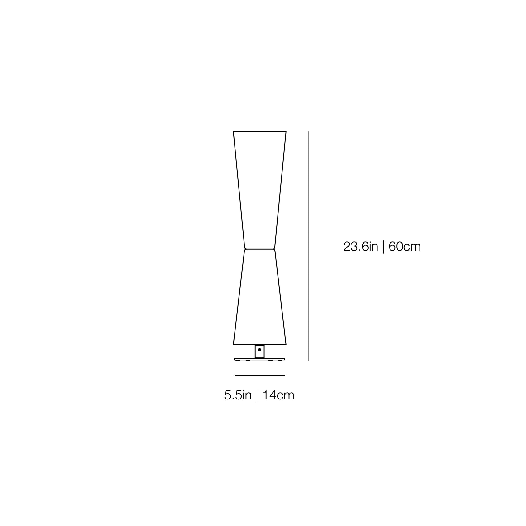 Lu-Lu 211 - Table Lamp | Oluce | JANGEORGe Interiors & Furniture