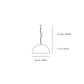 Sonora 490 BI - Suspension Lamp | Oluce | JANGEORGe Interiors & Furniture