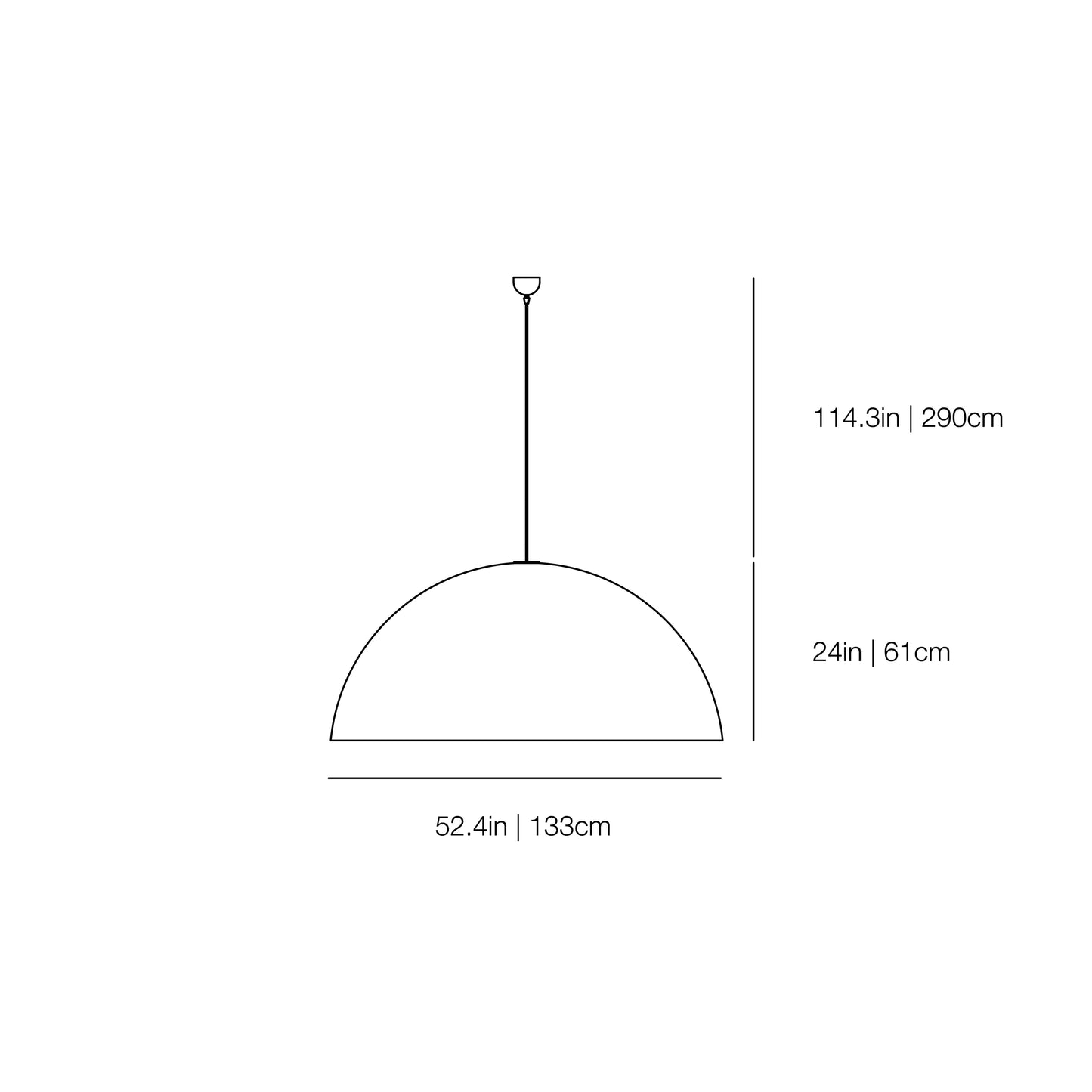 Sonora 493 BI - Suspension Lamp | Oluce | JANGEORGe Interiors & Furniture