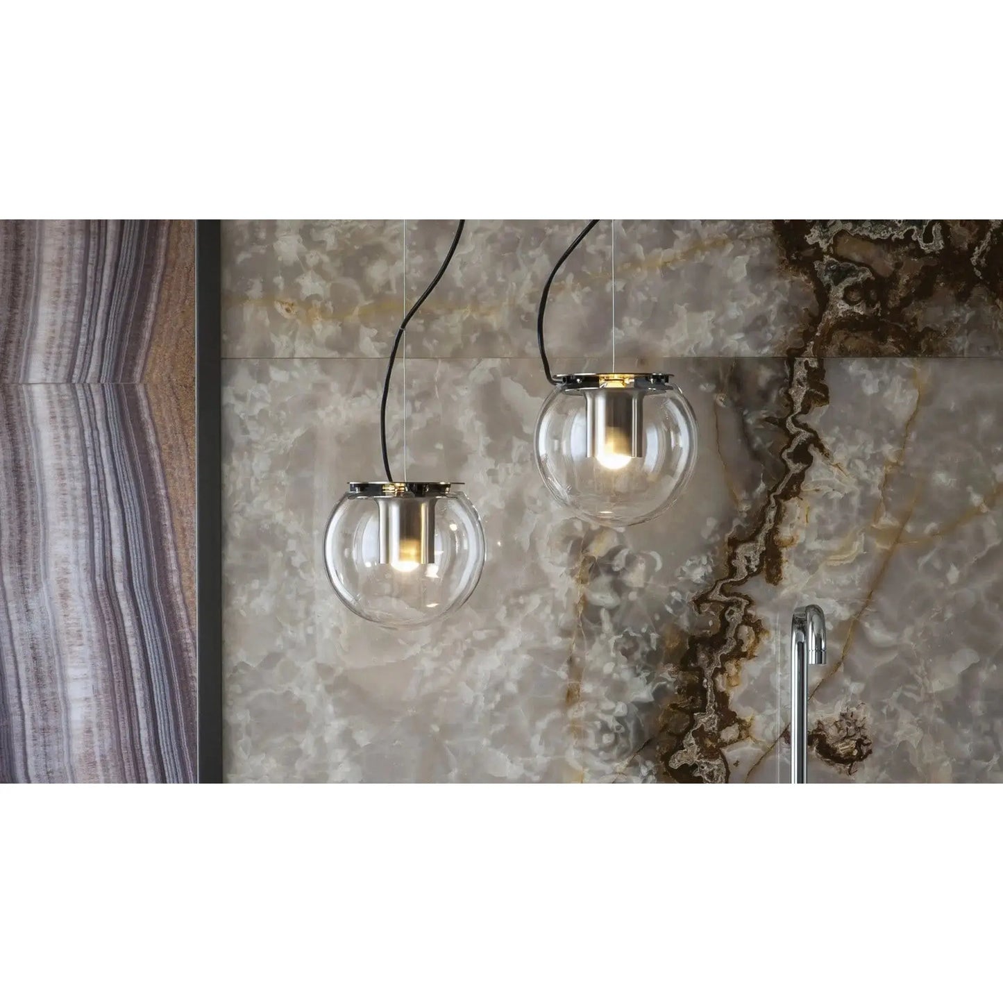 The Globe 828 OR - Supension Lamp | Oluce | JANGEORGe Interiors & Furniture