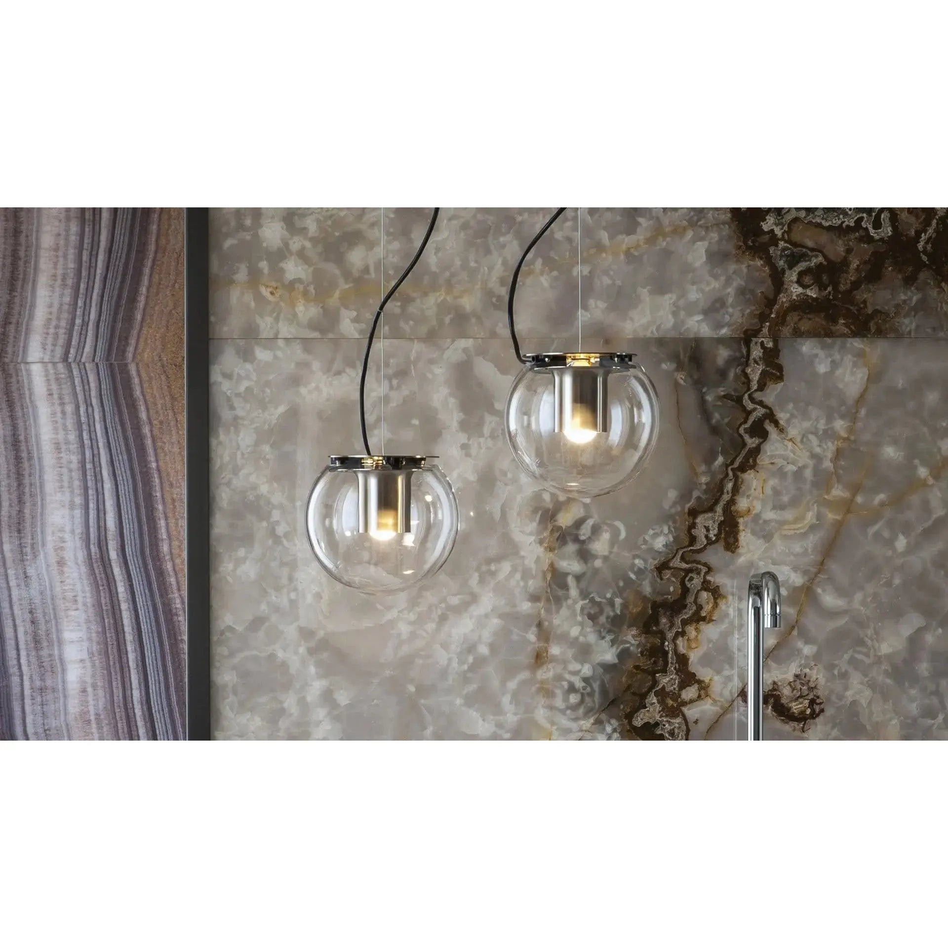 The Globe 828 OR - Supension Lamp | Oluce | JANGEORGe Interiors & Furniture