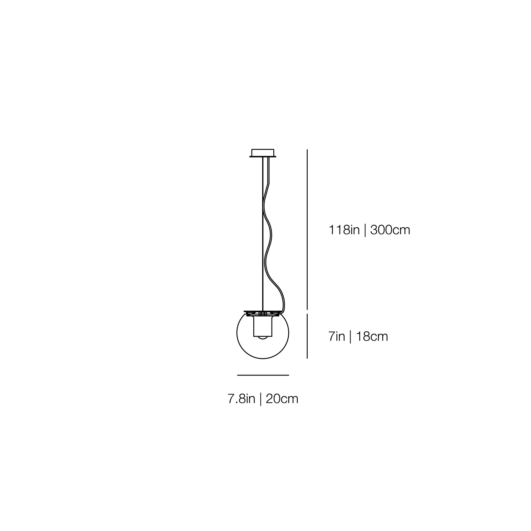 The Globe 827 - Suspension Lamp | Oluce | JANGEORGe Interiors & Furniture