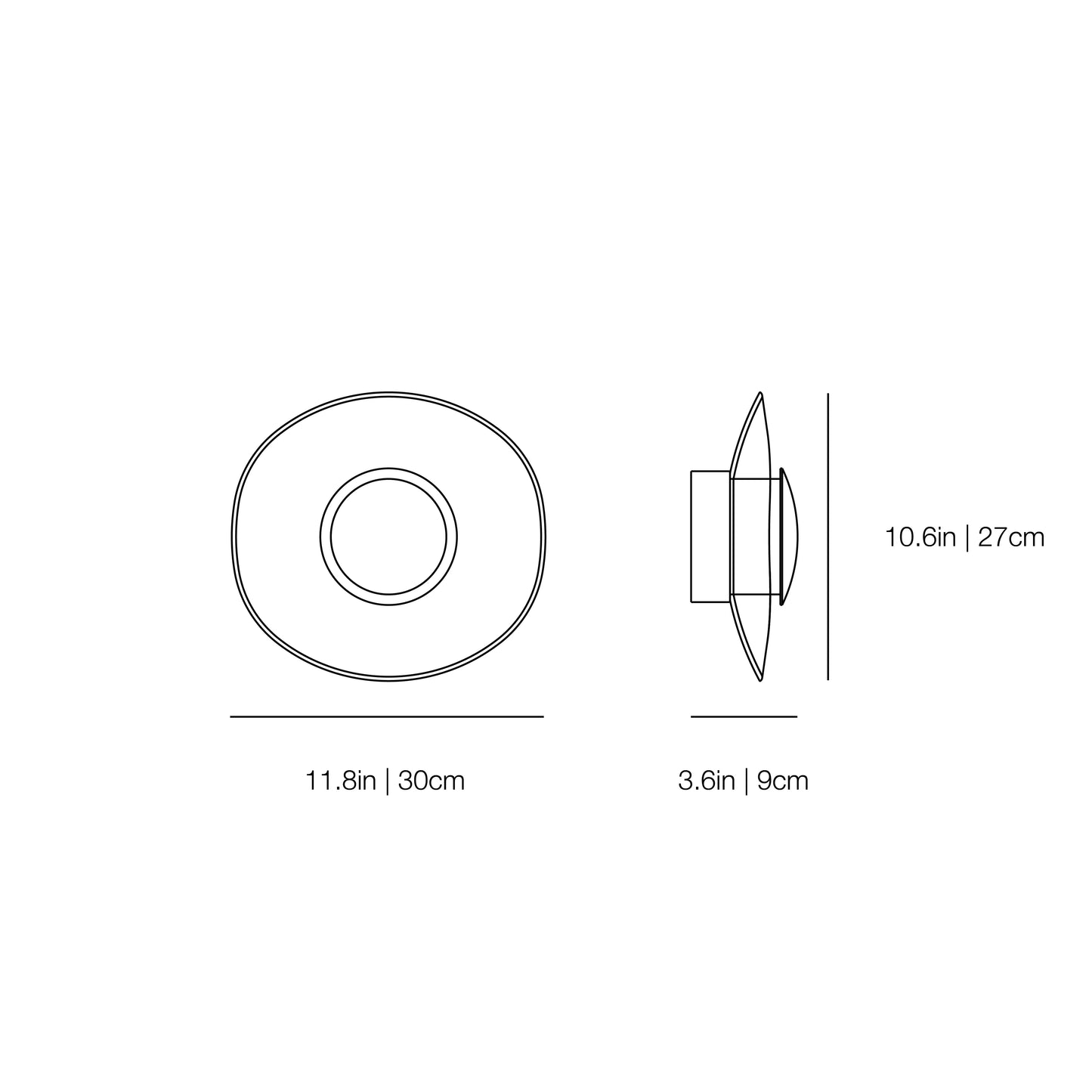 Yolk 169 - Wall Lamp | Oluce | JANGEORGe Interiors & Furniture