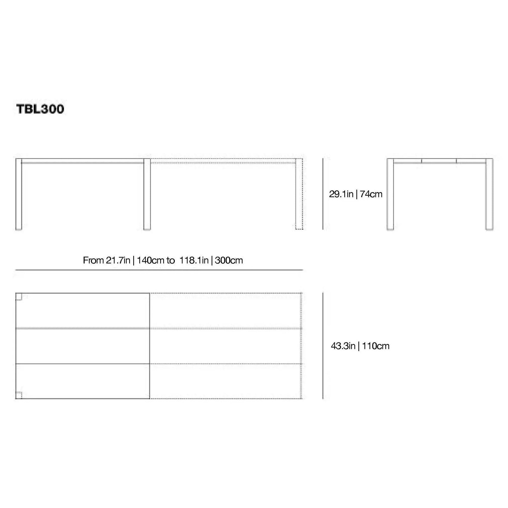 Blade - Dining table | Poliform | JANGEORGe Interior Design