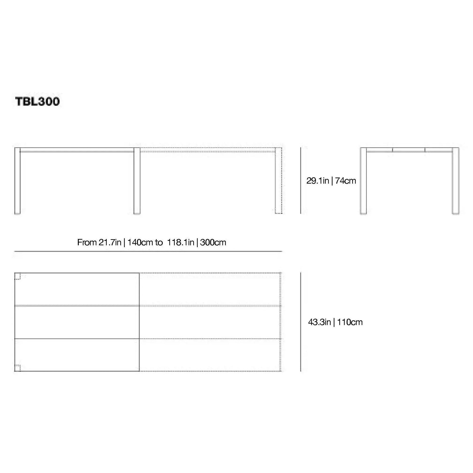 Blade - Dining table | Poliform | JANGEORGe Interior Design
