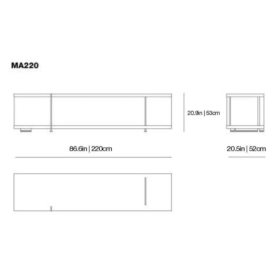 Bristol Sideboard | Poliform | JANGEORGe Interior Design