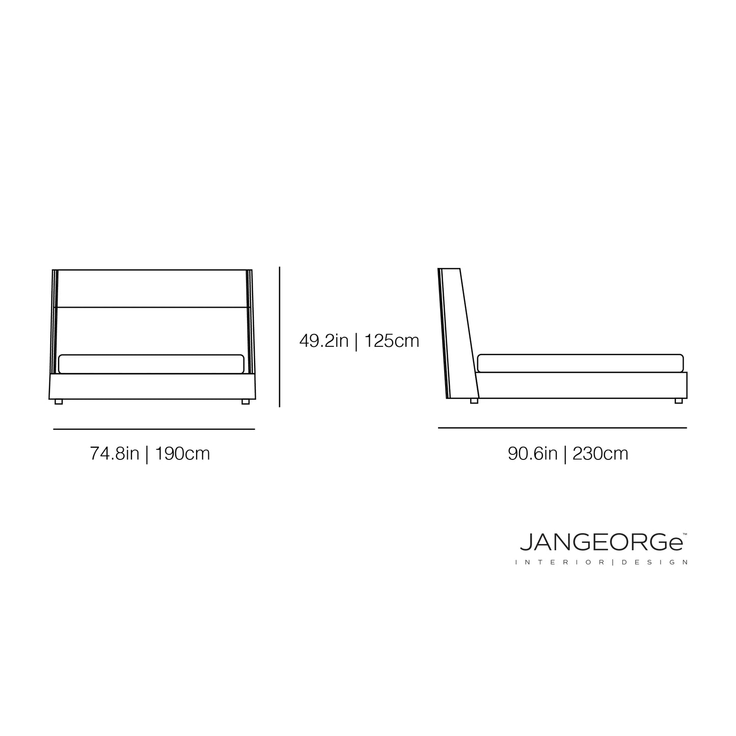Chloe - Bed | Poliform | JANGEORGe Interior Design