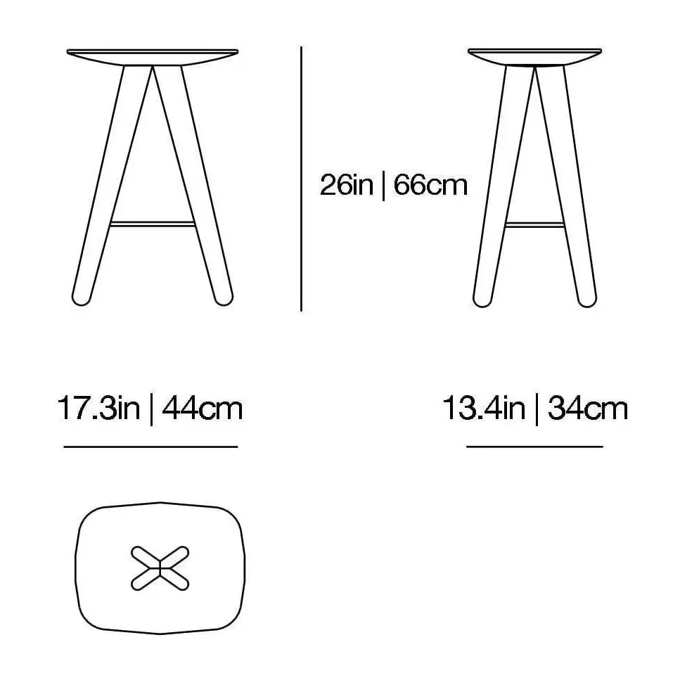 Ics Stool | Poliform | JANGEORGe Interior Design