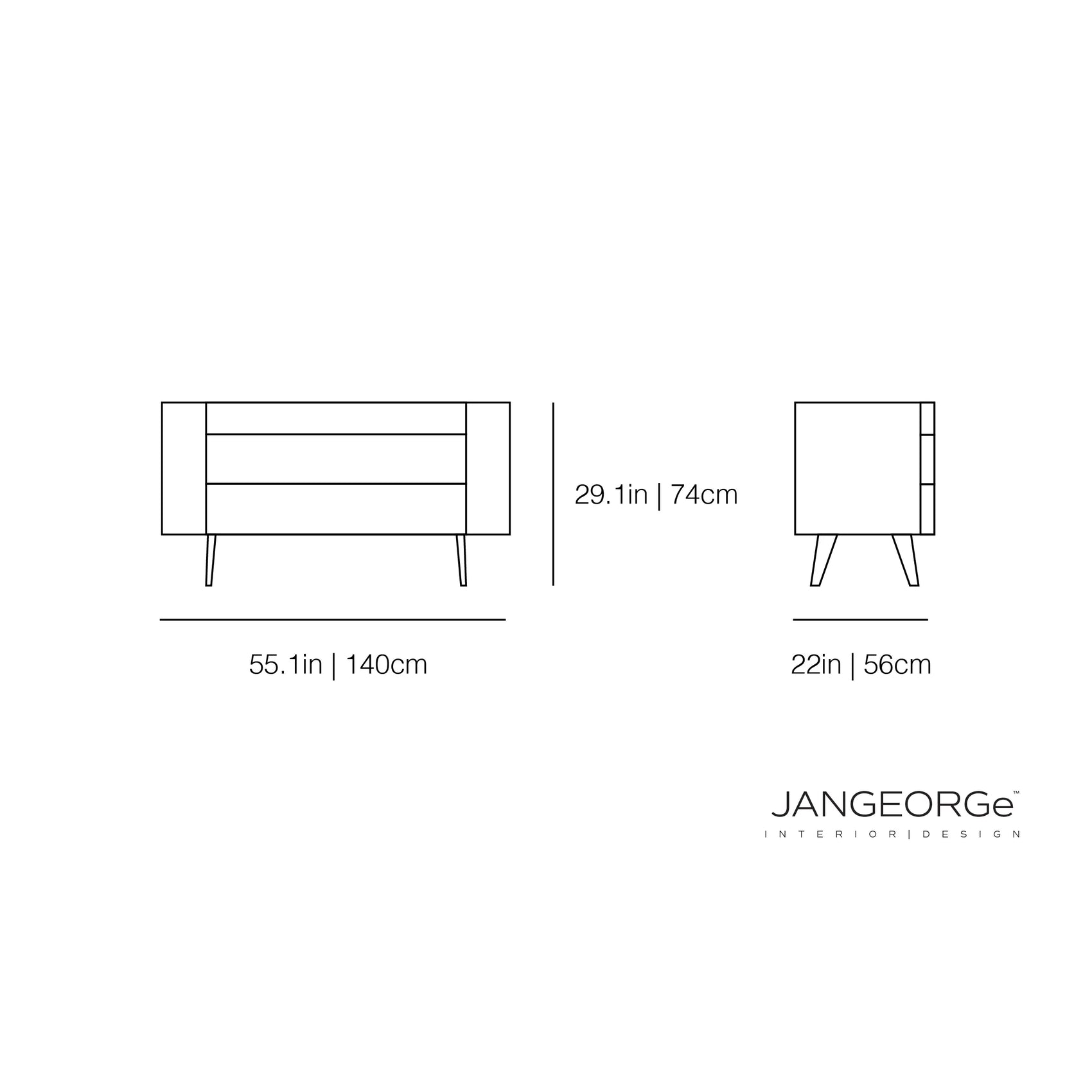 Kelly - Chest of Drawers | Poliform | JANGEORGe Interior Design