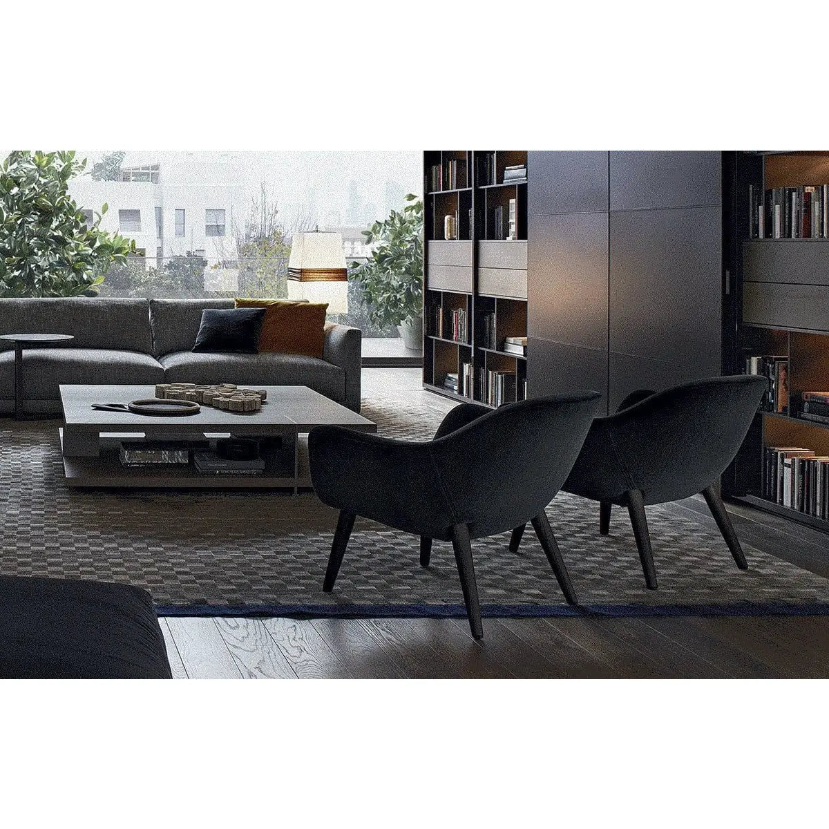 Mad Chair - Armchair | Poliform | JANGEORGe Interior Design