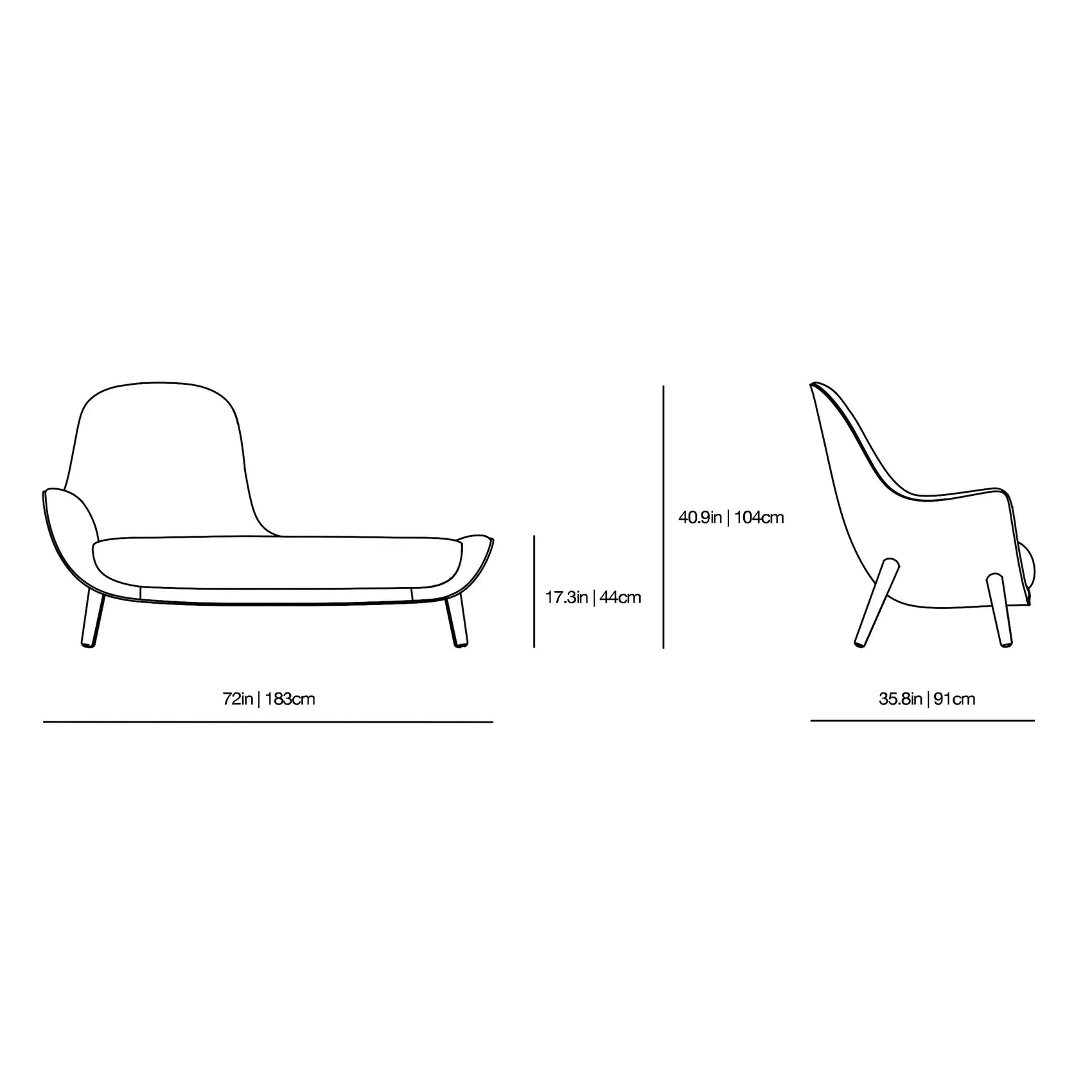 Mad - Chaise Longue | Poliform | JANGEORGe Interior Design