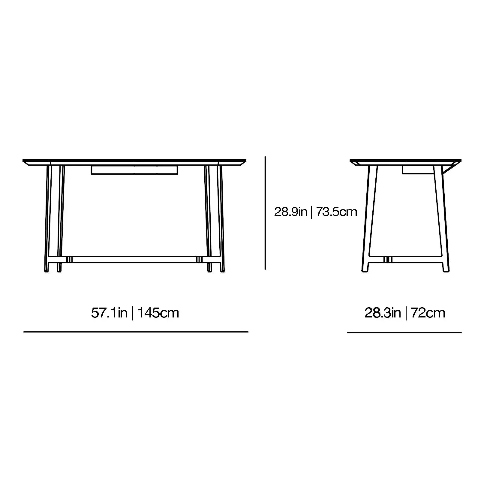 Mathieu - Writing Desk | Poliform | JANGEORGe Interior Design