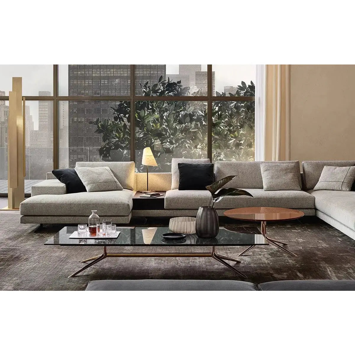 Mondrian - Coffee Table | Poliform | JANGEORGe Interior Design