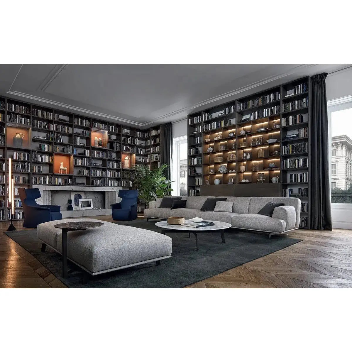 Santa Monica Home - Armchair | Poliform | JANGEORGe Interior Design