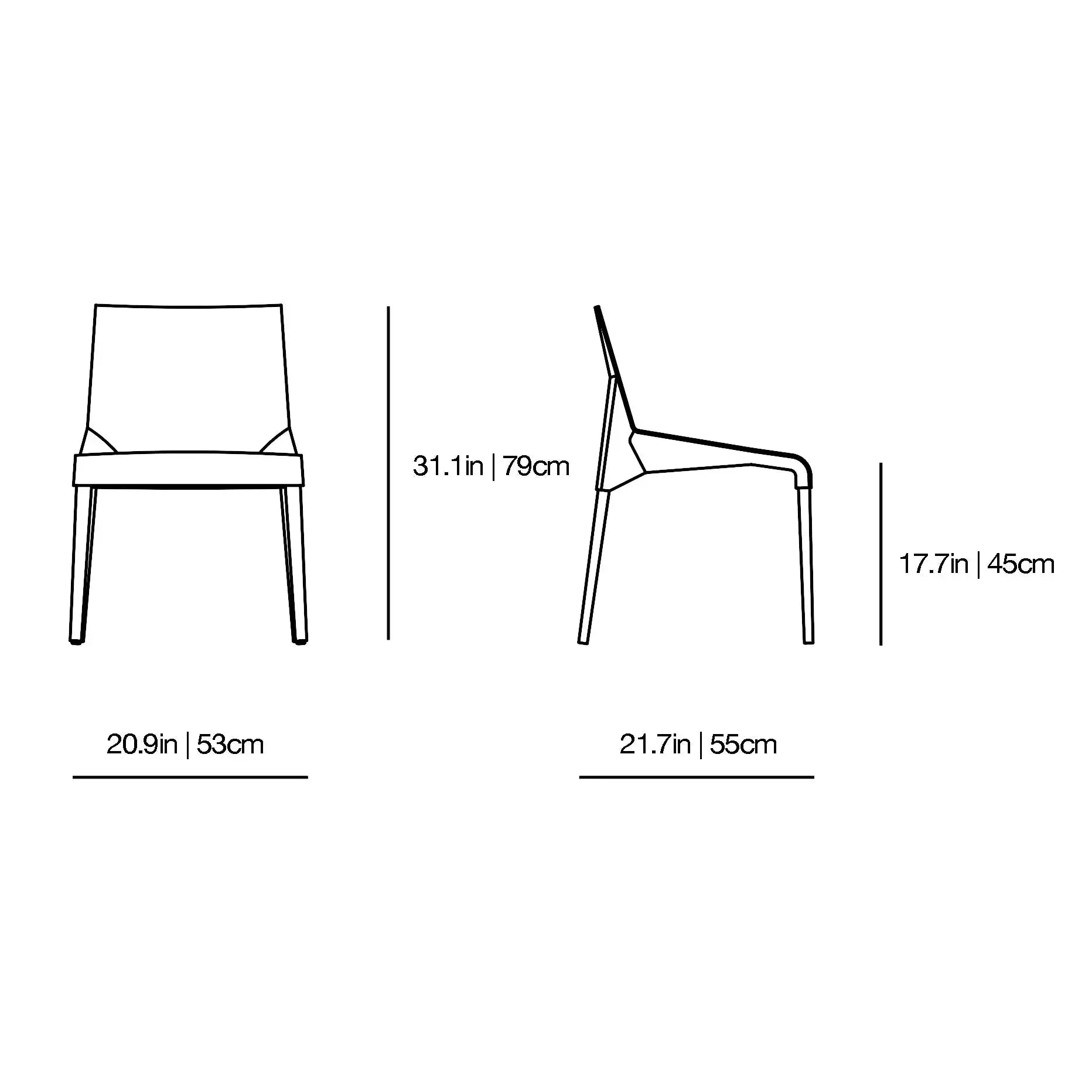 Seattle - Chair | Poliform | JANGEORGe Interior Design