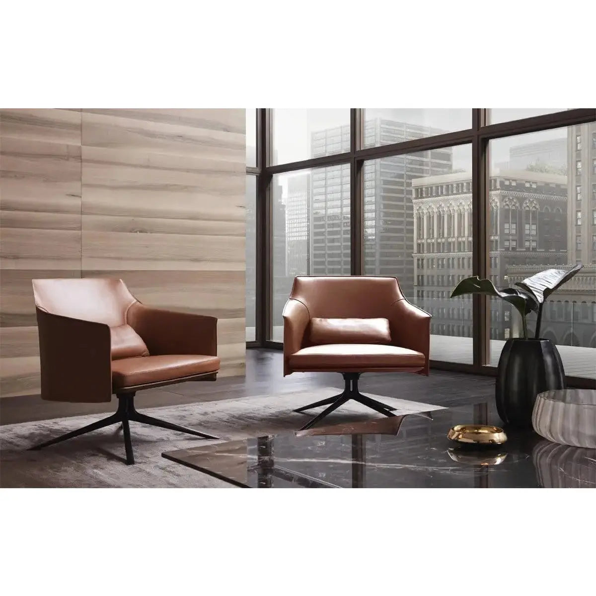 Stanford Swivel - Armchair | Poliform | JANGEORGe Interior Design