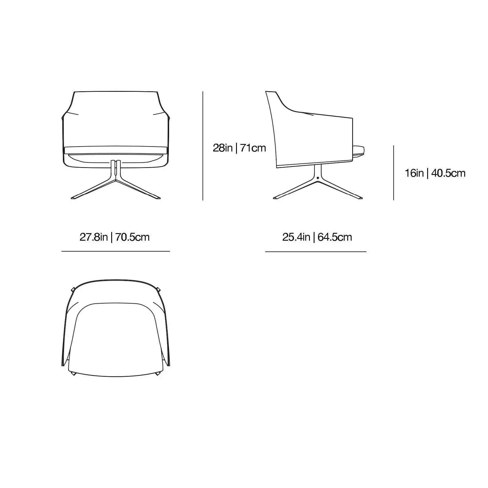 Stanford Swivel - Armchair | Poliform | JANGEORGe Interior Design