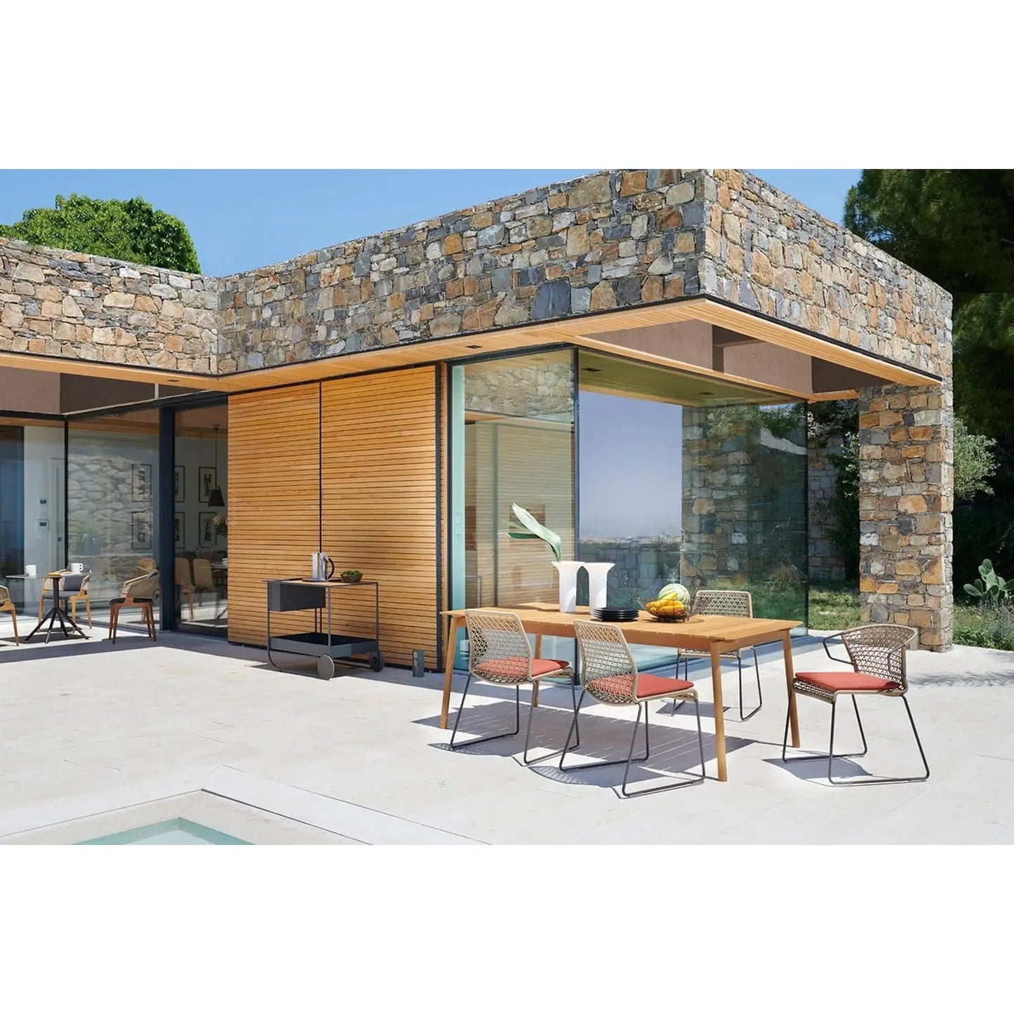 Butler Outdoor Trolley | Potocco | JANGEORGe Interior Design