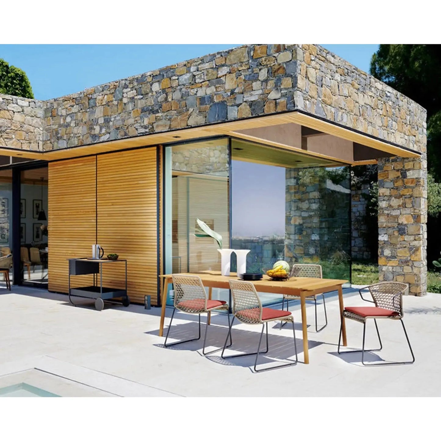 Vela 698/P Outdoor Armchair | Potocco | JANGEORGe Interior Design