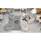 Sail - Pouf 100% New Wool | GAN RUGS | JANGEORGe Interior Design