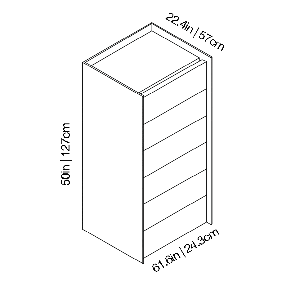Tray 6 - Chest of Six Drawers | Tisettanta | JANGEORGe Interior Design