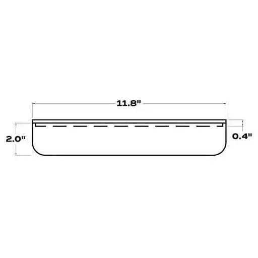 VVD Pottery Ceramic 30x5cm with 1cm Walnut Lid (3051) | When Objects Work | JANGEORGe Interior Design