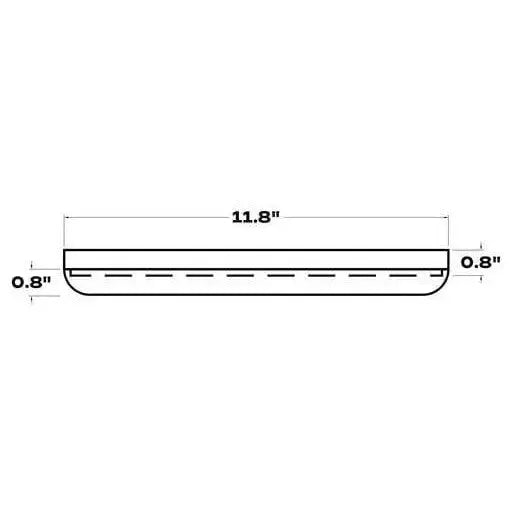 VVD Pottery Ceramic 30x2cm with 2cm Oak Lid (3022) | When Objects Work | JANGEORGe Interior Design