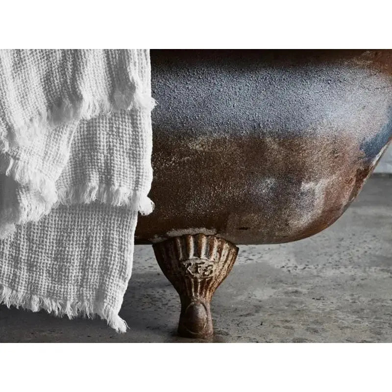 Waffle Bath Towel | Hale Mercantile Co. | JANGEORGe Interior Design