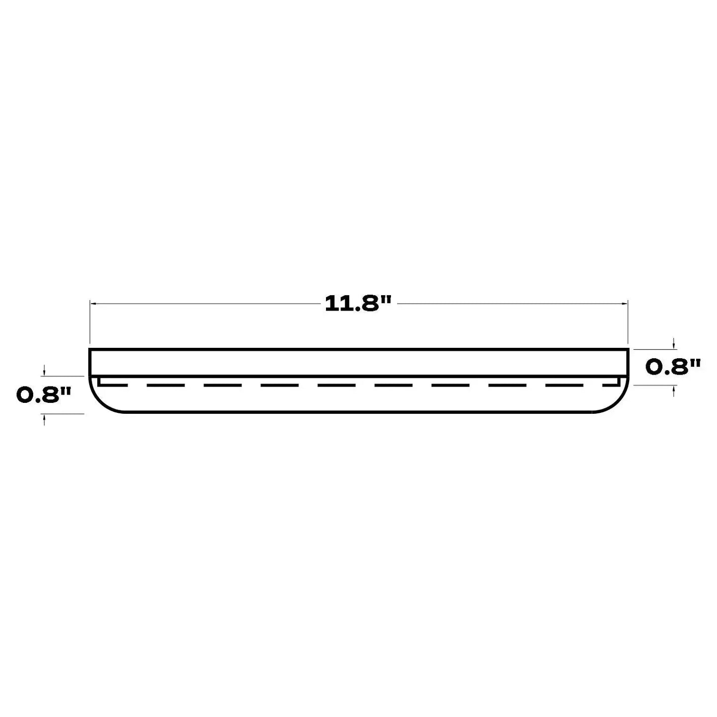 VVD Pottery Ceramic 30x2cm with 2cm Walnut Lid (3022) | When Objects Work | JANGEORGe Interior Design