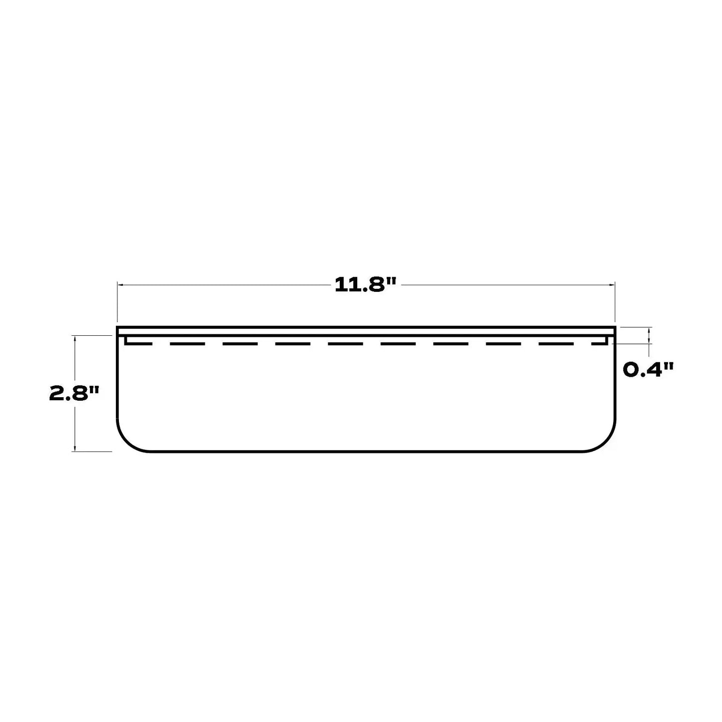 VVD Pottery Ceramic 30x7cm with 1cm Walnut Lid (3071) | When Objects Work | JANGEORGe Interior Design