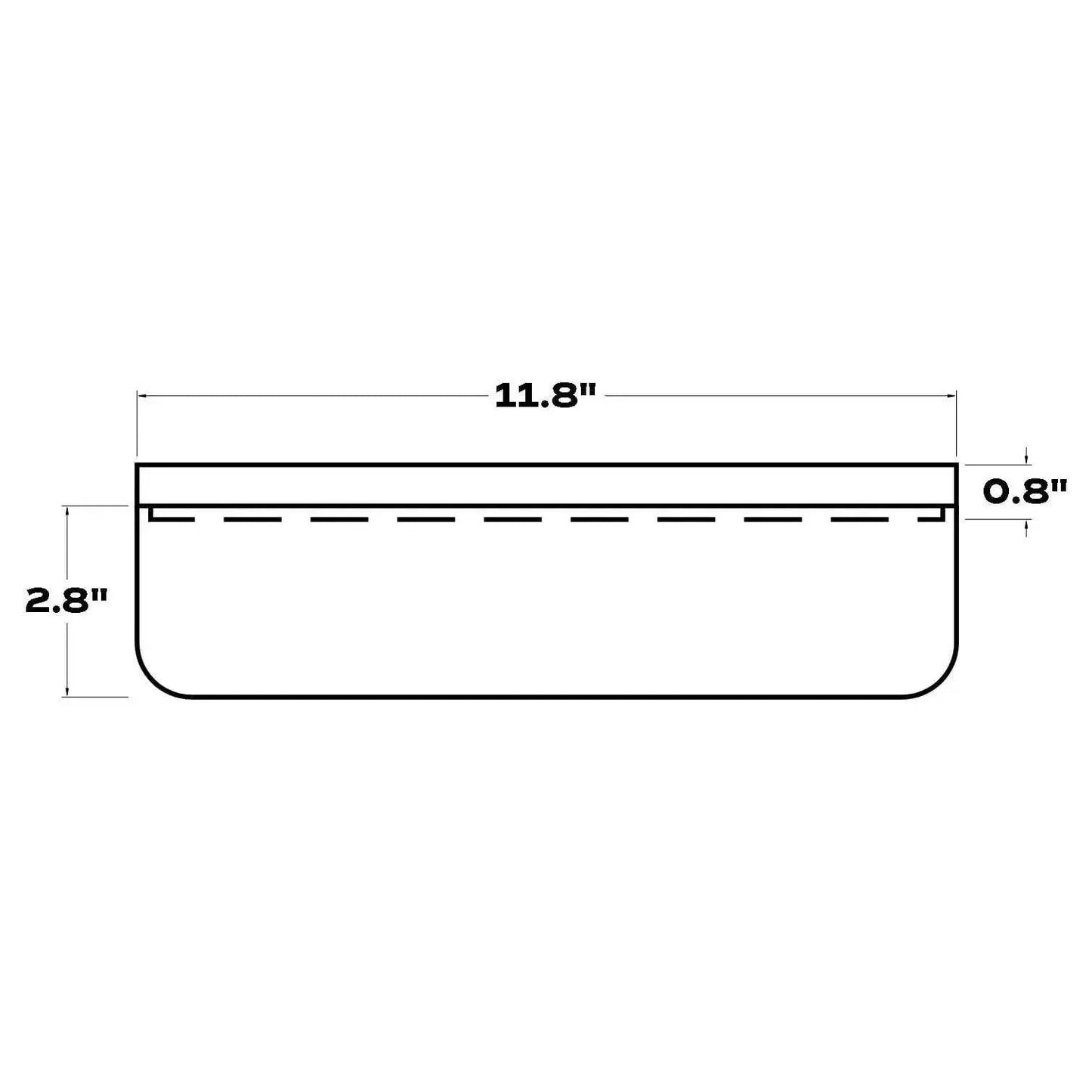 VVD Pottery Walnut 30x7cm with 2cm Walnut lid (3072) | When Objects Work | JANGEORGe Interior Design
