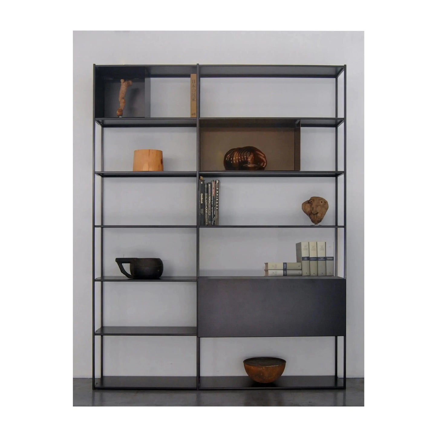 Easy Irony System - Bookcase, Composition B | Zeus | JANGEORGe Interior Design