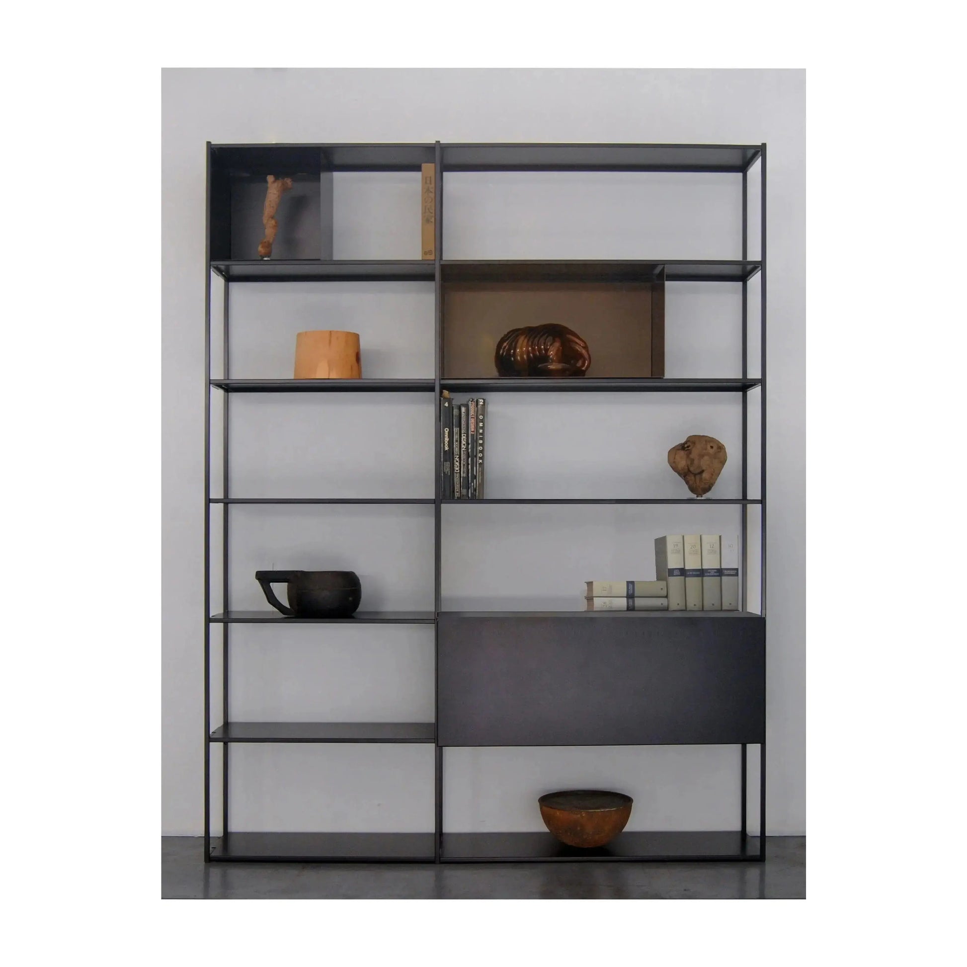 Easy Irony System - Bookcase, Composition B | Zeus | JANGEORGe Interior Design