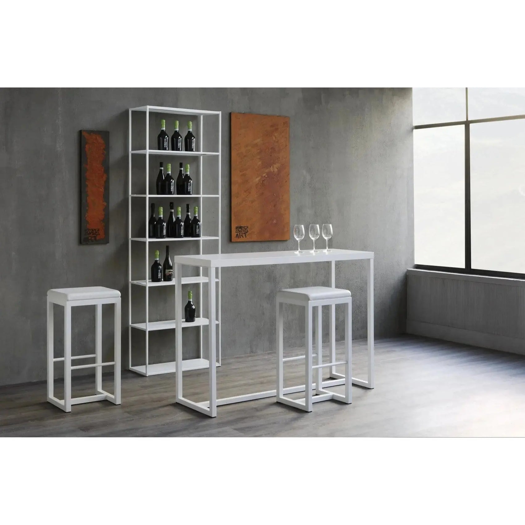 Easy Irony System - Bookcase, Composition A | Zeus | JANGEORGe Interior Design