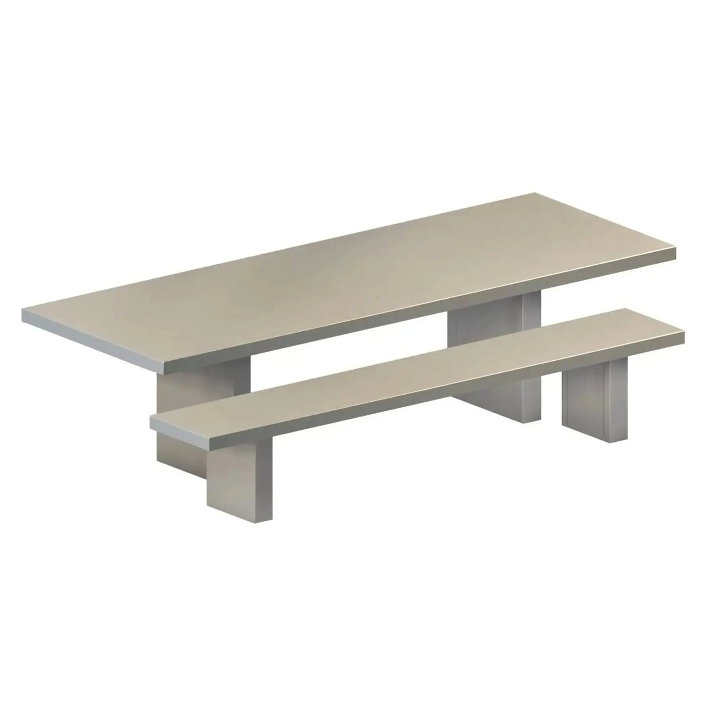 Tommaso Outdoor Bench and Table | Zeus | JANGEORGe Interior Design