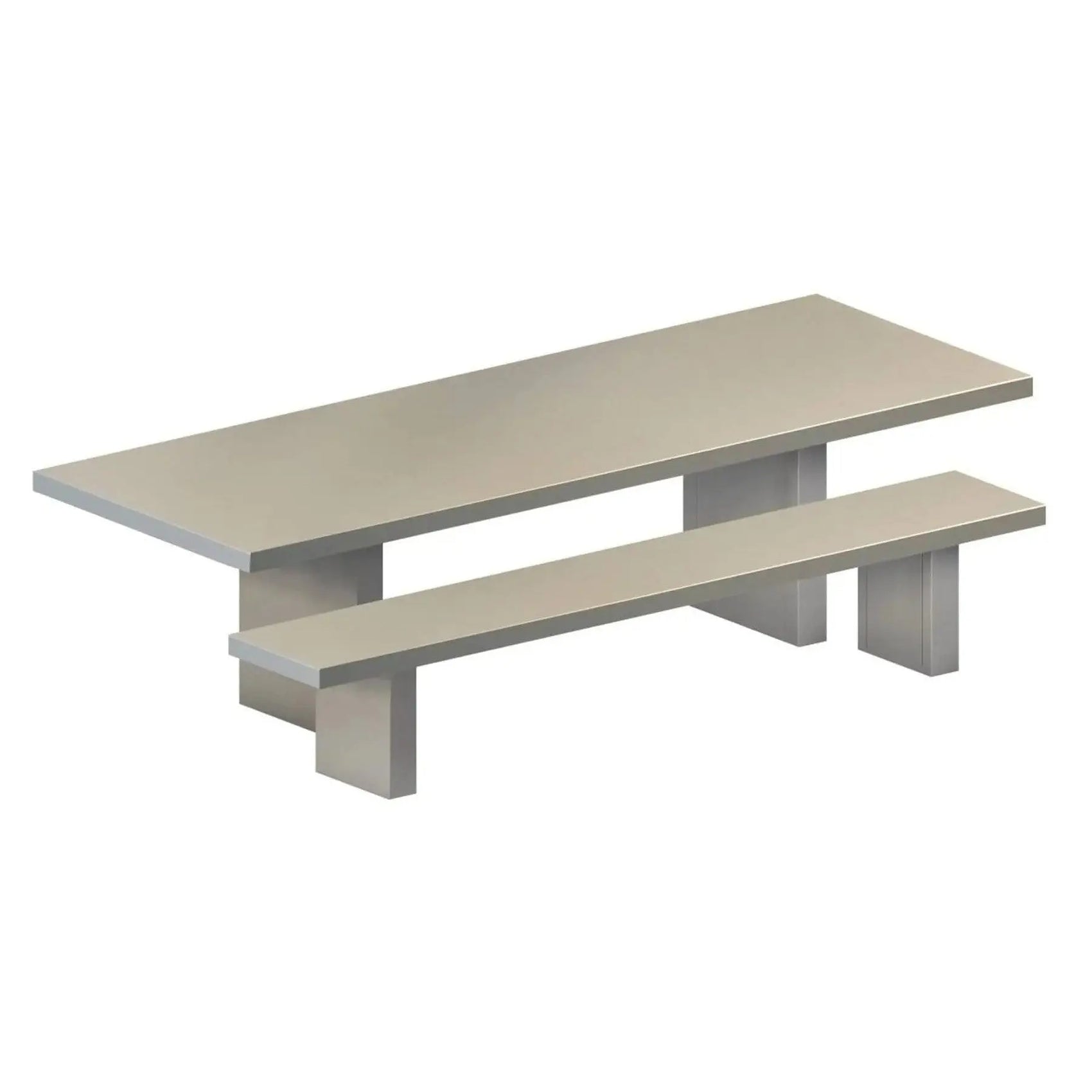 Tommaso Outdoor Bench and Table | Zeus | JANGEORGe Interior Design