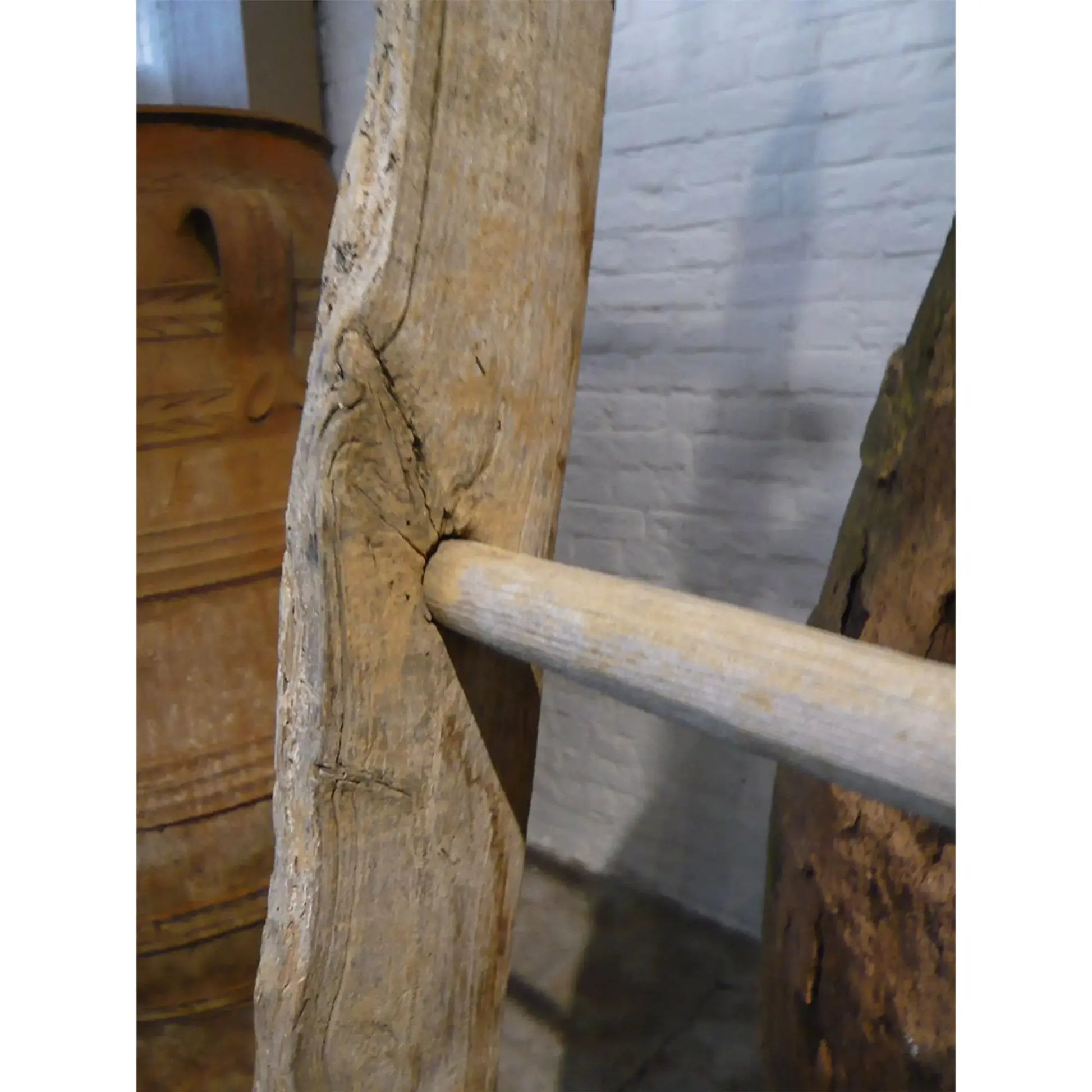 JANGEORGe Interiors & Furniture Antiques Harvest Ladder 19th C. France